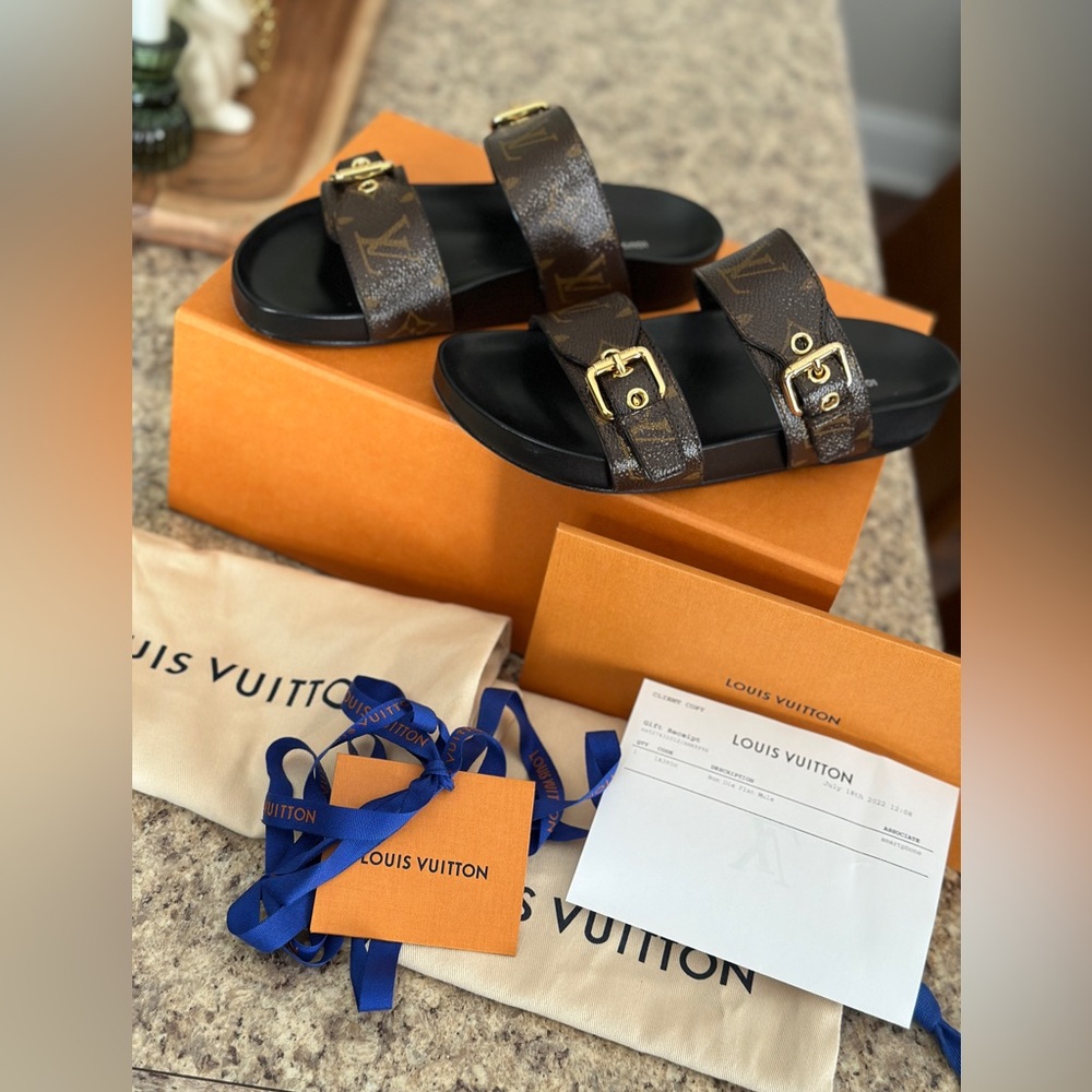 Louis Vuitton Bom Dia Flat Mule